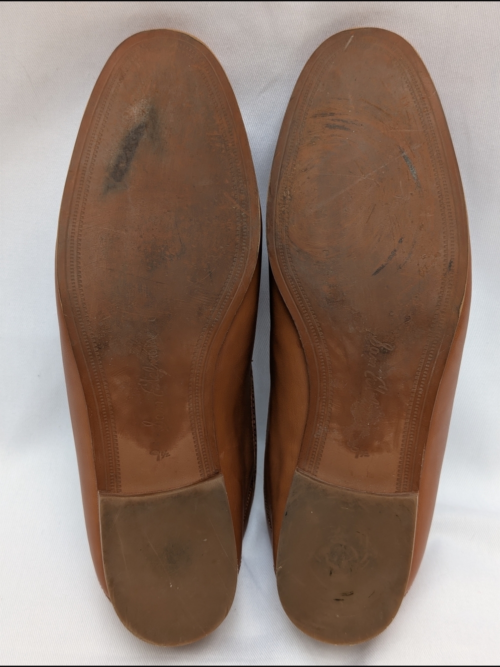 Sam Edelman Loraine Brown Leather Horsebit Loafers 9.5 - Picture 10 of 12